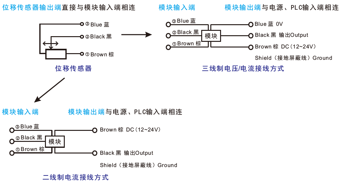传感器接线图 传感器接线图